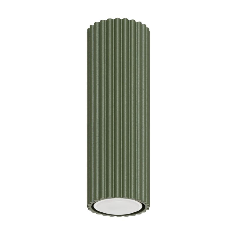 Plafon Sollux Lighting KARBON 20 zielony oliwkowy 1 szt.