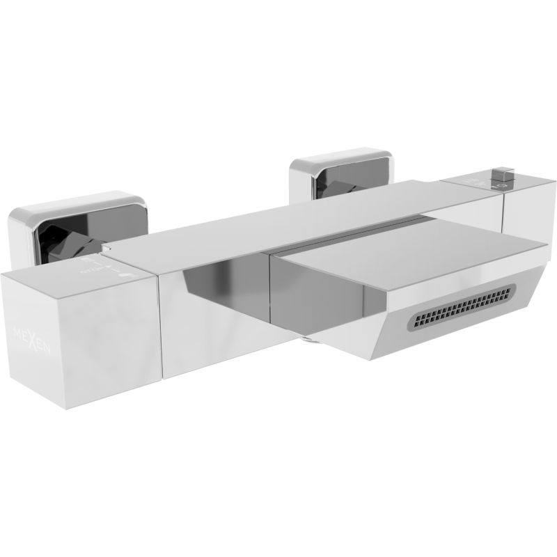 Bateria wannowa termostatyczna Mexen Cube chrom 1 szt.