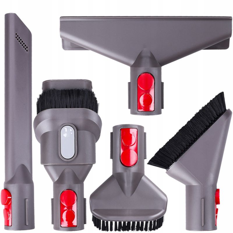 Szczotki do odkurzacza, ssawki, zamiennik do Dyson V7 V8 V10 V11 V15 SV10, 5 szt.