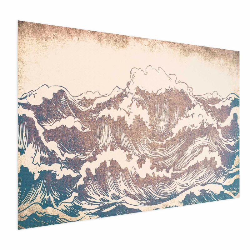 Plakat Artgeist Olbrzymie fale 30x21 cm bez ramy 1 szt