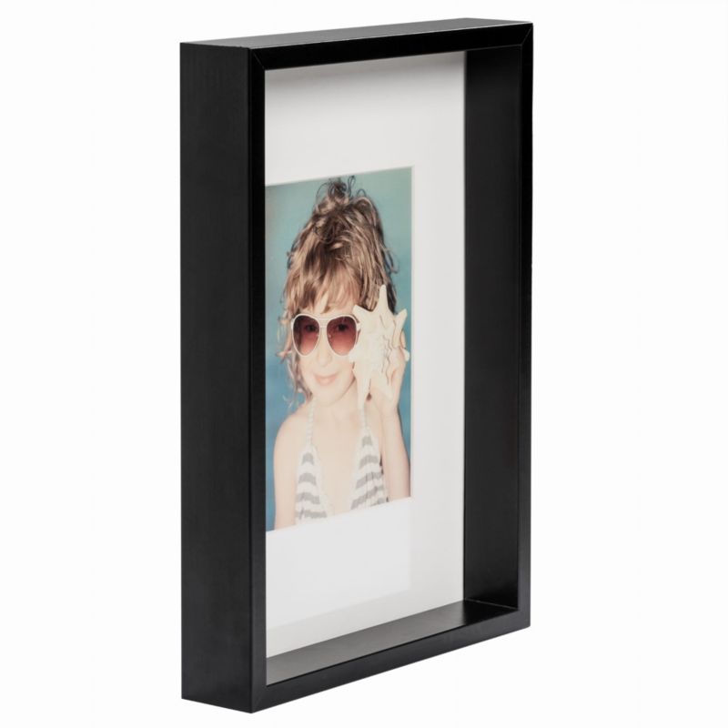 Ramka na zdjęcie BD art Box czarna głęboka 21x30 cm A4 z passe-partout 1 szt.