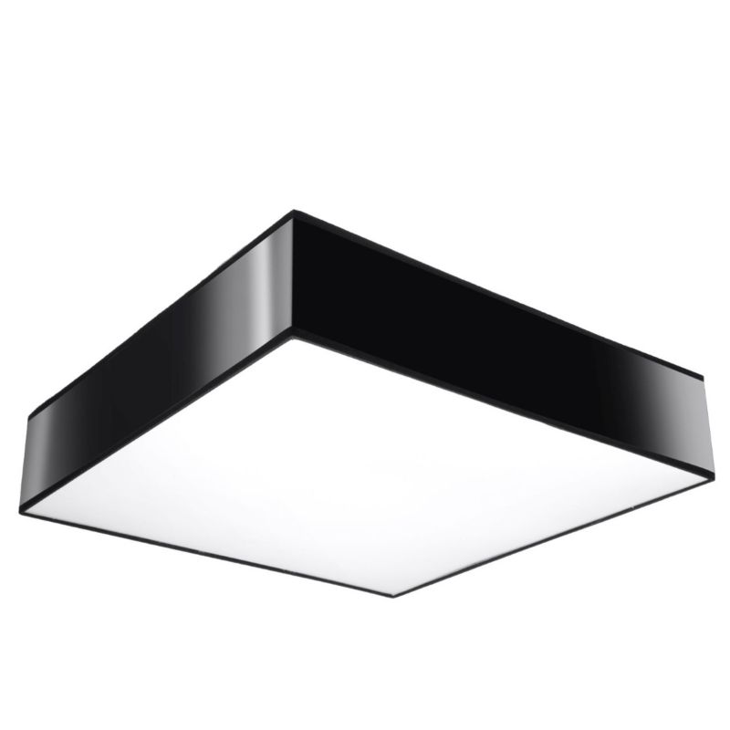 Plafon Sollux Lighting HORUS 45 czarny 1 szt.