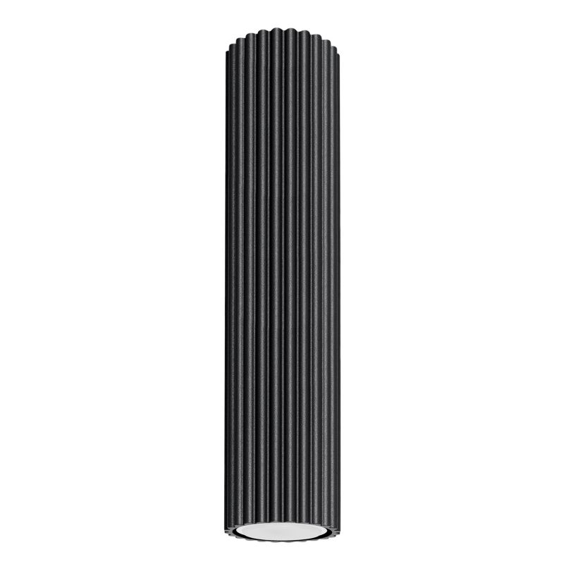 Plafon Sollux Lighting KARBON 30 czarny 1 szt.