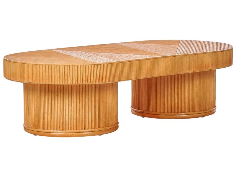 Stolik kawowy Airole Rattan Jasne drewno 1 szt.