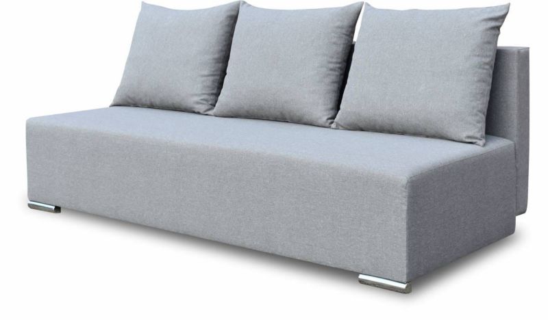 Sofa rozkładana z pojemnikiem Bonni Trio Szara 1 szt.