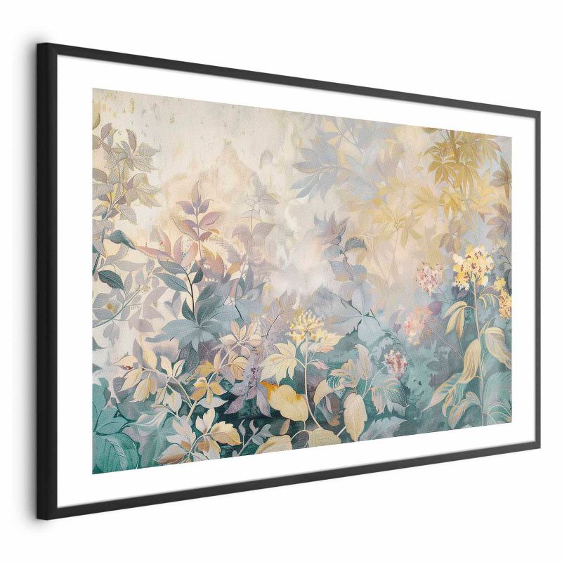 Plakat Artgeist Gobelinowy wzór 30x21 cm z ramą czarną 1 szt
