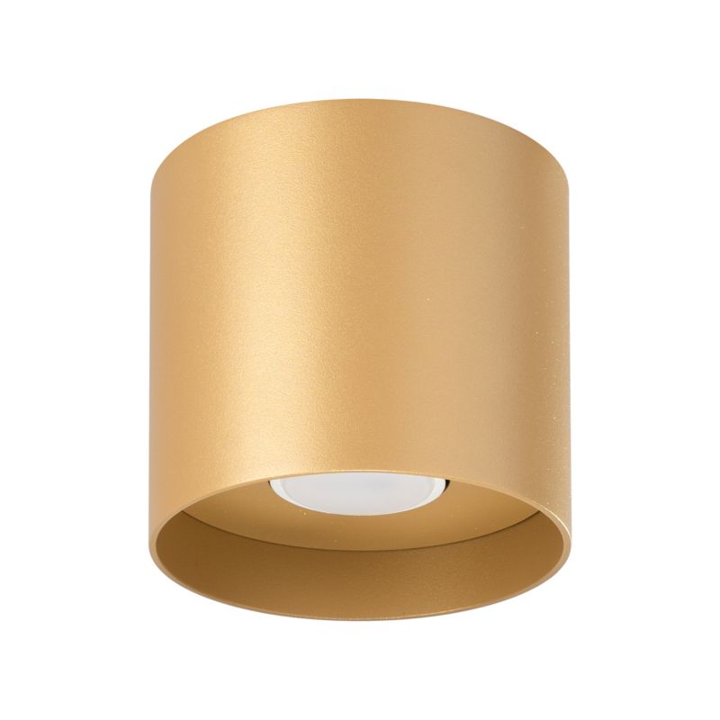 Plafon Sollux Lighting MIKA złoty 1 szt.
