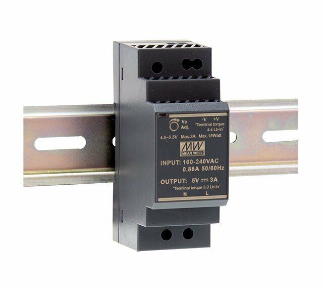 Zasilacz na szynę DIN MEAN WELL 30W 24V 1,5A HDR-30-24 1 szt.