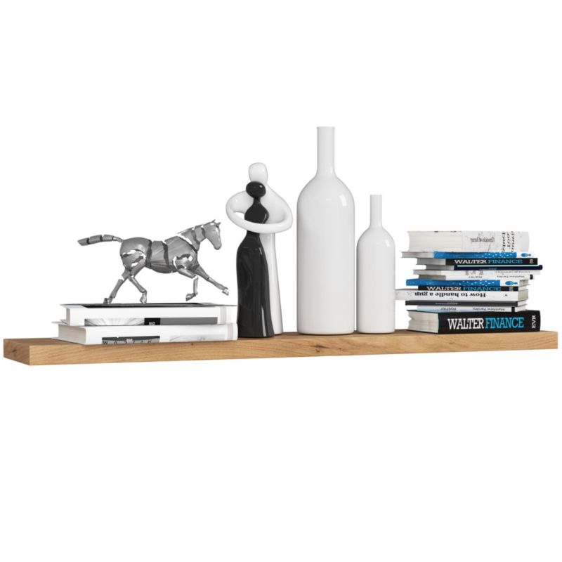 Półka Akord PS5 Dąb Sonoma 100 cm kolor Dąb Sonoma mat 100x20x3,2 cm 1 szt.