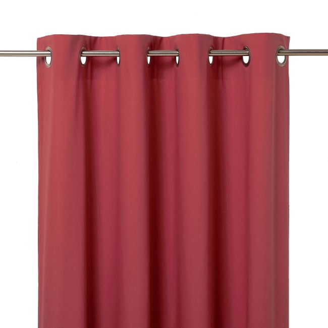 Zasłona GoodHome Hiva 140 x 260 cm czerwona