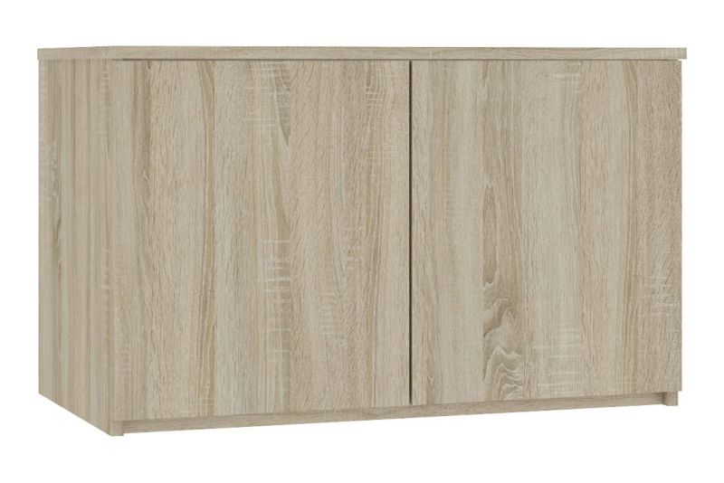 Nadstawka na szafę Akord S90 Dąb Sonoma 90 cm 2 drzwi kolor Dąb Sonoma mat 2 półki 90x51x55 cm 1 szt.