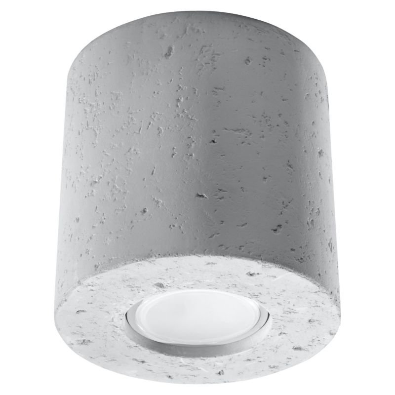 Plafon Sollux Lighting ORBIS beton 1 szt.