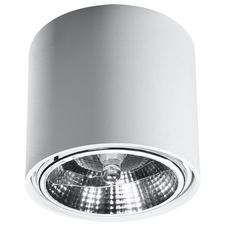 Plafon Sollux Lighting TIUBE biały 1 szt.