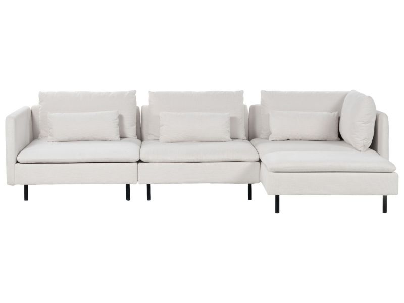 Sofa modułowa Egeris Jasnobeżowy Lewostronny 1 kpl