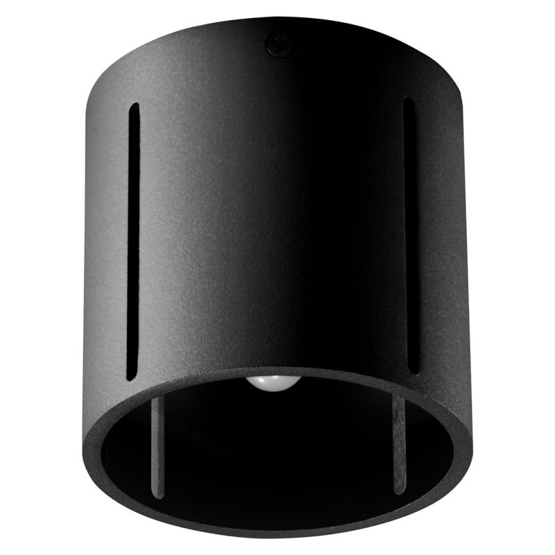 Plafon Sollux Lighting INEZ czarny 1 szt.
