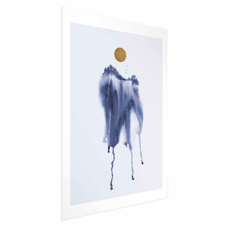 Plakat Artgeist Akwarelowa abstrakcja 60x90 cm bez ramy 1 szt