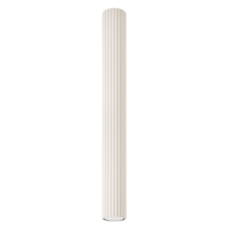 Plafon Sollux Lighting KARBON 60 beżowy 1 szt.