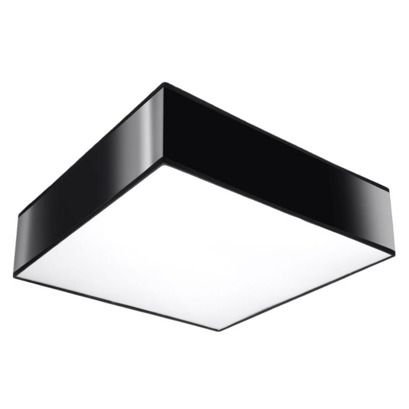 Plafon Sollux Lighting HORUS 35 czarny 1 szt.