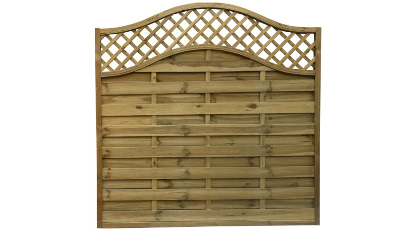 Płot Aga 2x fala Roma 180x180/160 cm 1szt.