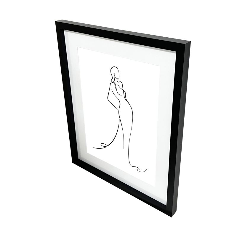 Ramka na zdjęcia GoodHome Islande 40 x 50 cm czarna
