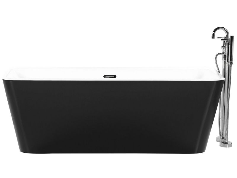 Wanna 170 x 80 cm czarna Hassel 1 szt.