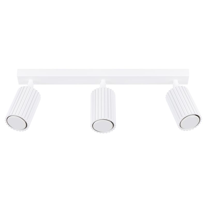 Plafon Sollux Lighting KARBON 3L biały 1 szt.