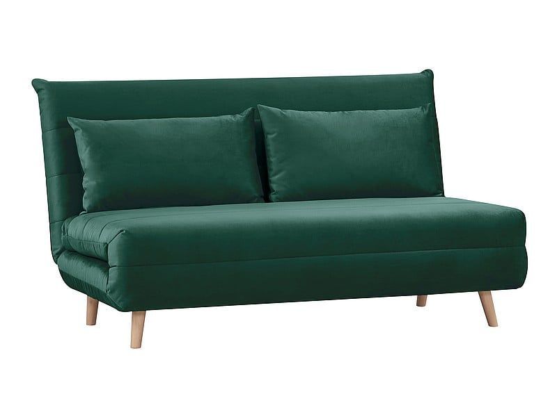 Sofa Signal rozkładana z funkcją spania SPIKE II VELVET zielona 1 szt