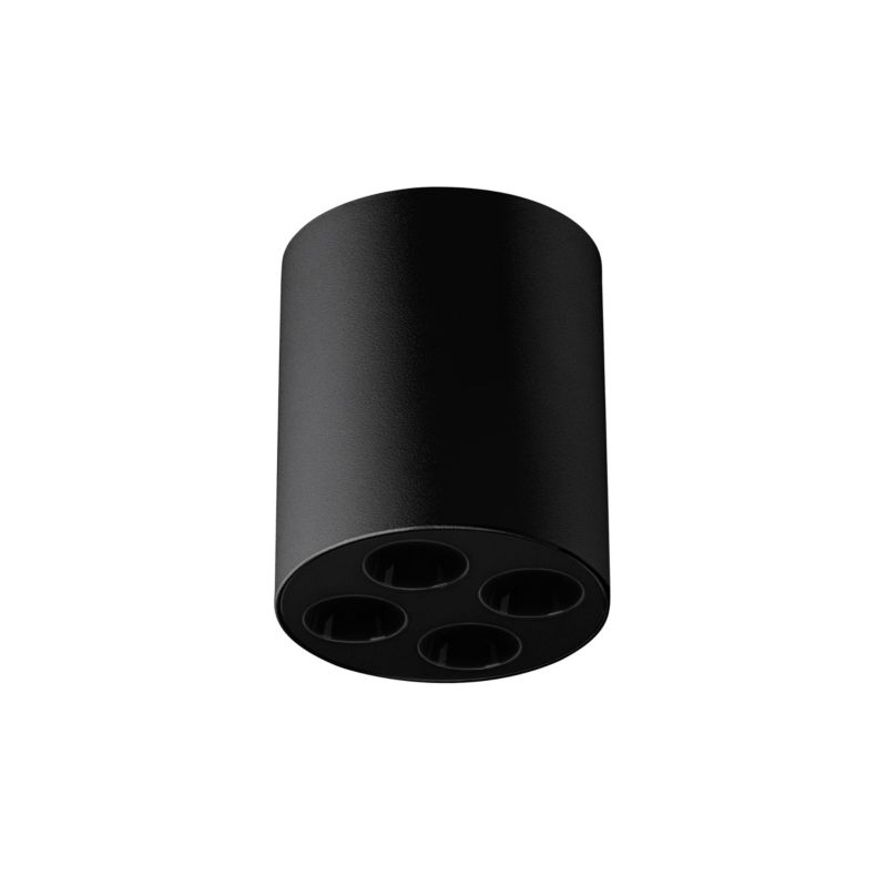 Plafon Sollux Lighting ZOE czarny LED 1 szt.