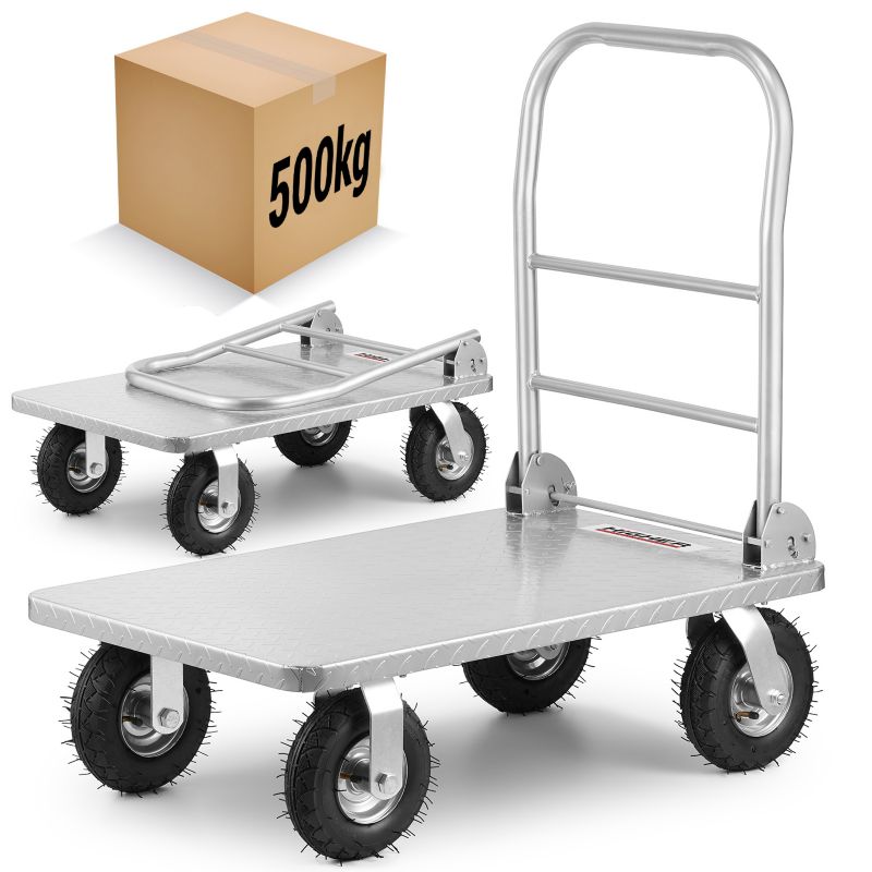 Wózek platformowy transportowy magazynowy składany HIGHER 500kg 1 szt