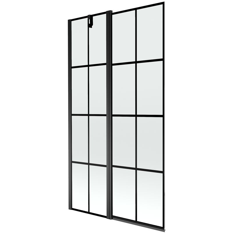 Parawan nawannowy Mexen Flip czarny wzór 100 x 150 cm 1 szt.