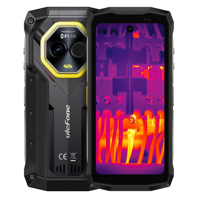 Pancerny Smartfon Ulefone Armor Mini 20T Pro 8GB/256GB (czarny) - 1 szt.