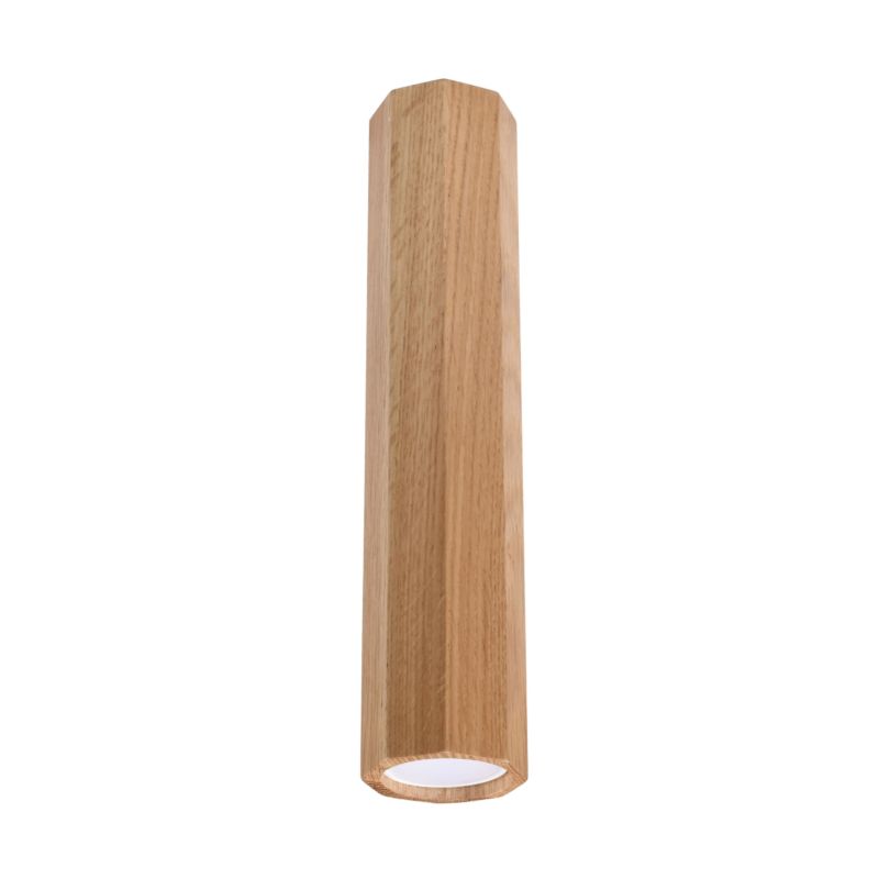 Plafon Sollux Lighting ZEKE 30 dąb 1 szt.