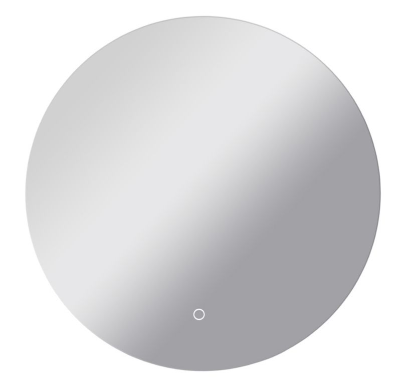 Lustro łazienkowe BD art Bona okrągłe z oświetleniem LED fi 70 cm dotykowe matą antyparową 1 szt.