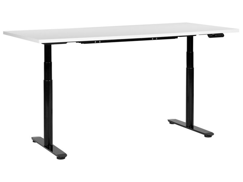 Biurko regulowane Elektryczny Biały Destinas 180 x 80 cm 1 szt.