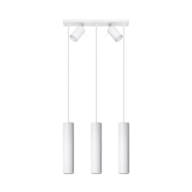 Lampa wisząca Sollux Lighting RING 3 biały 1 szt.