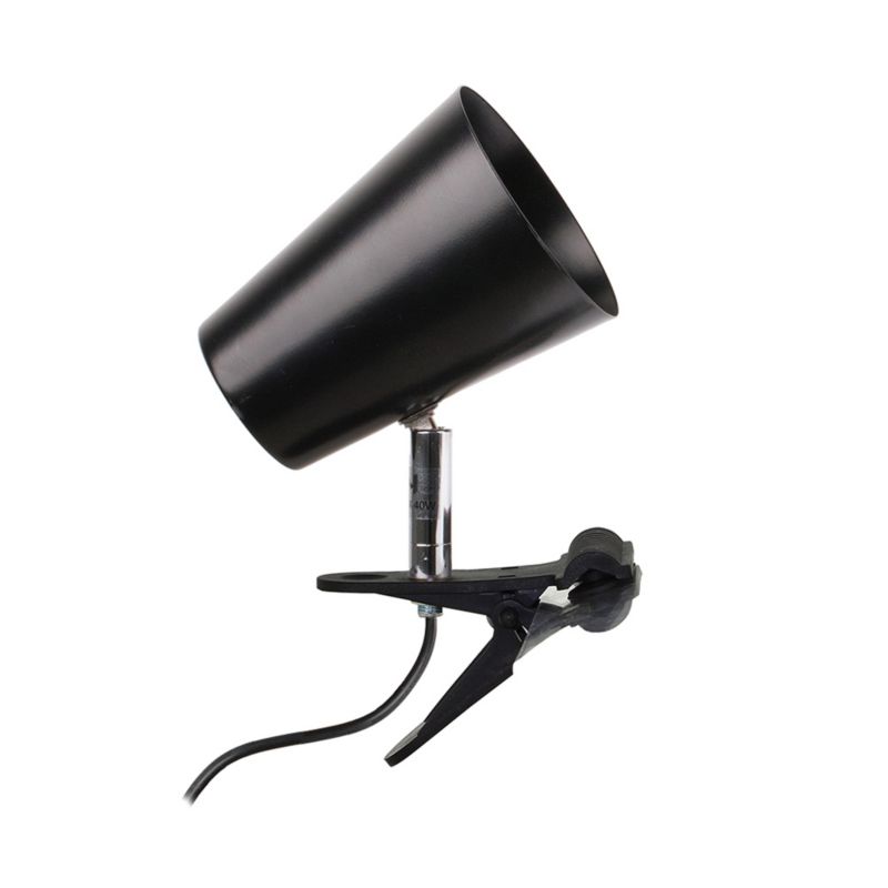 Skandynawska Lampa z Klipsem SPOT Light 1xE14 Max.40W Czarny Metal, Polski Producent, 1 szt.