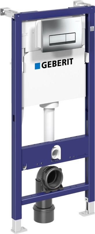 Stelaż podtynkowy WC Geberit Unifix Delta 50 przycisk chrom
