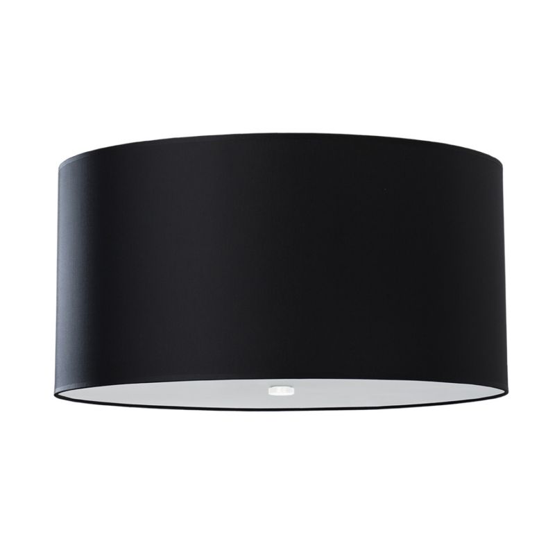 Plafon Sollux Lighting OTTO 50 czarny 1 szt.