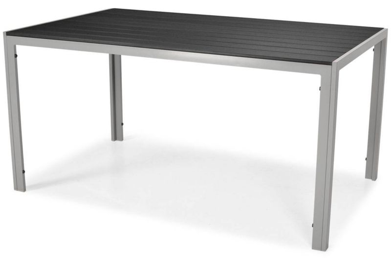 Stół ogrodowy Bettso Modena 150 cm na aluminiowej ramie czarny 1szt.