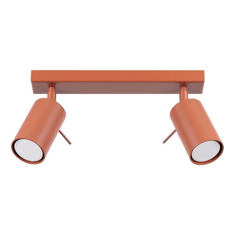 Plafon Sollux Lighting RING 2 ochra czerwona 1 szt.