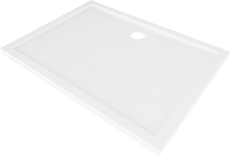 Brodzik prostokątny Mexen Flow biały 70x80 cm 1 szt.