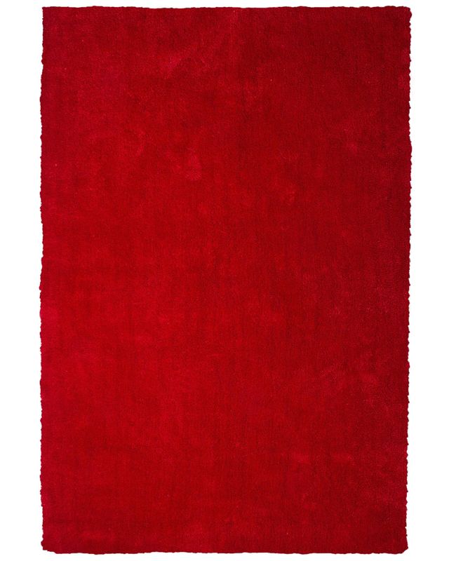 Dywan shaggy 200 x 300 cm czerwony Demre 1 szt.