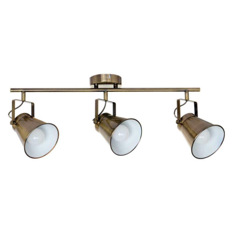 Lampa Sufitowa SPOT Light 3xE27 Max.60WElegancka Patyna w Vintage Stylu, Polski Producent, 1szt.