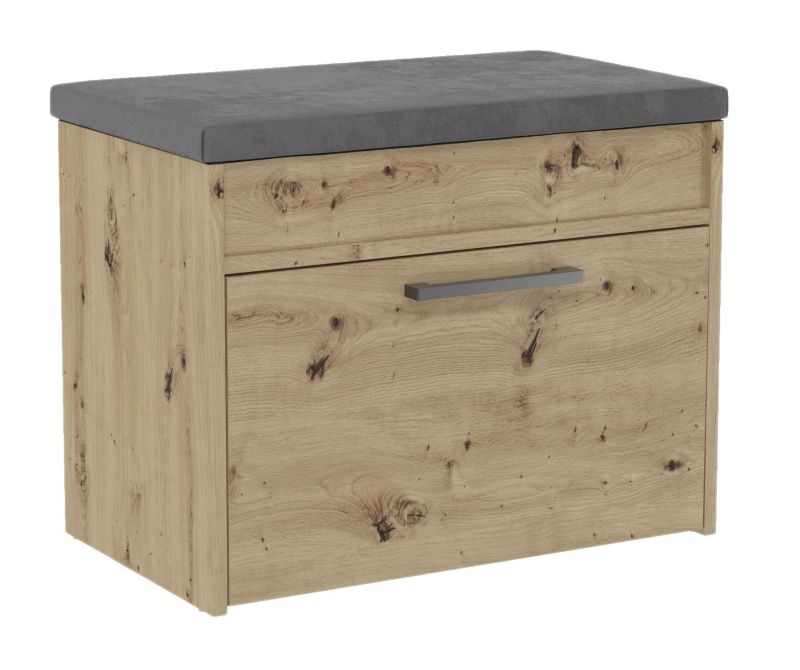 Szafka Na Buty Topeshop Parma Mini Dąb Artisan 35x60x49 cm 1 szt.