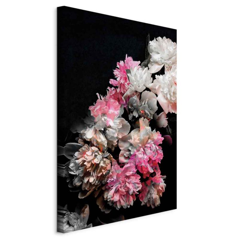 Obraz Artgeist Czar piwonii 80 x 120 cm płótno włoskie 1 szt