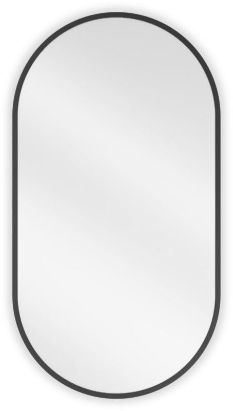 Lustro łazienkowe Mexen Loft czarne 75x40 cm 1 szt.