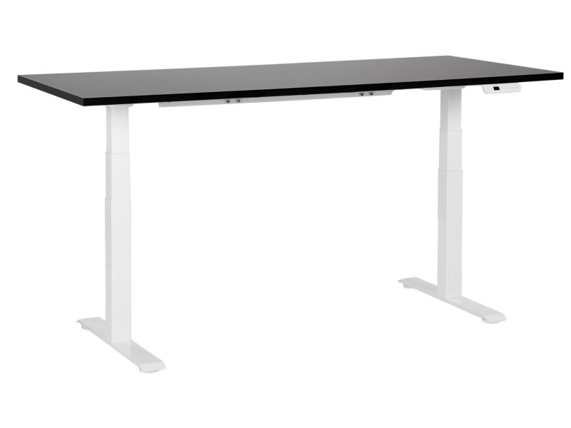 Biurko regulowane Elektryczny Czarny Destines 180 x 80 cm 1 szt.