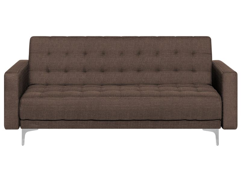 Sofa trzyosobowa Aberdeen Ciemnobrązowy 1 szt.