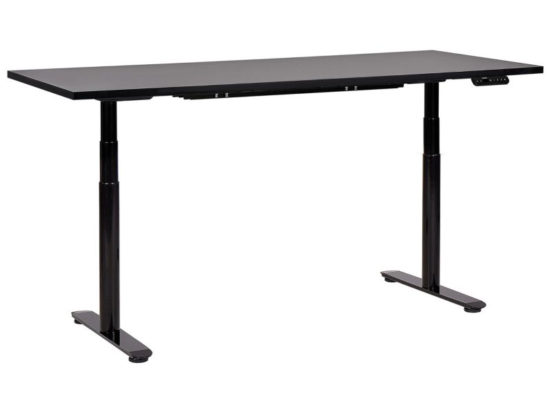 Biurko regulowane Elektryczny Czarny Destinas 180 x 80 cm 1 szt.