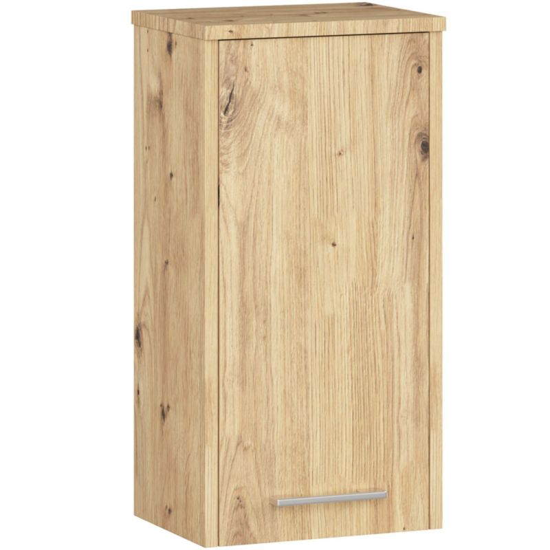 Szafka łazienkowa Akord Fin Dąb Artisan 30 cm 1 drzwi kolor Dąb Artisan mat 2 półki 30x22,5x60 cm 1 szt.